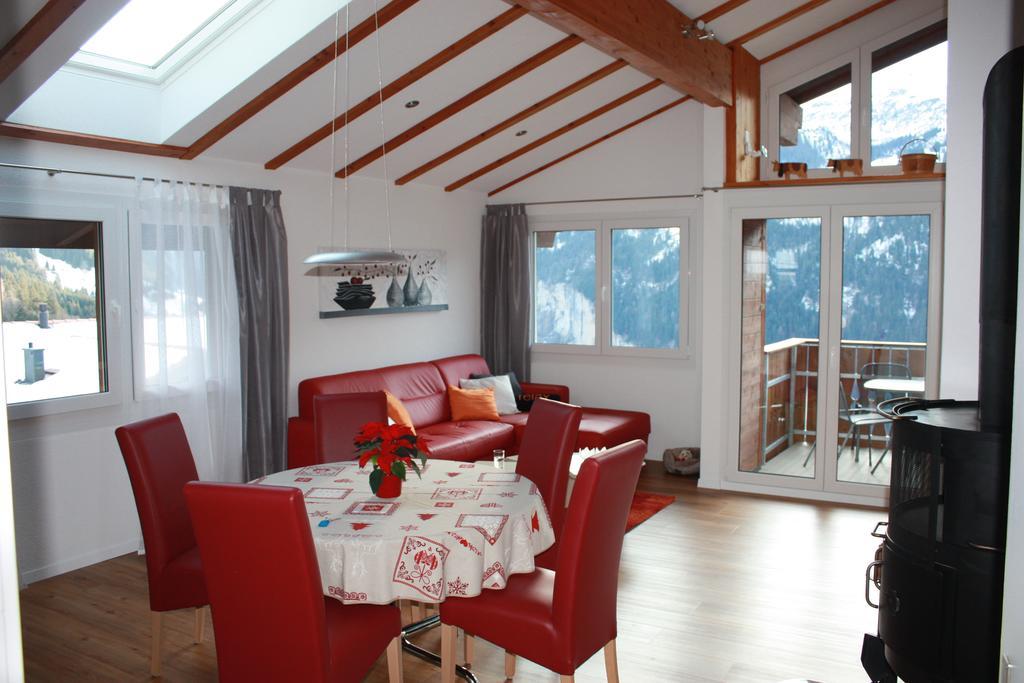 Chalet Gerbera Wengen Værelse billede